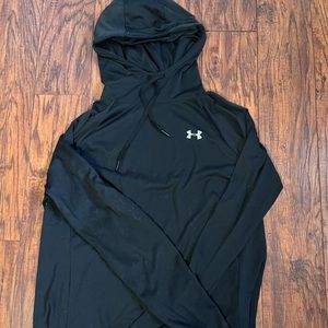 Under Armour size LG black hoodie